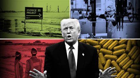 Markets live: US stocks and dollar tumble as Trump fails to soothe economic fears