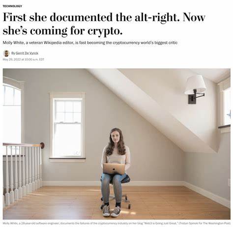 First she documented the alt-right. Now she’s coming for crypto. - The Washington Post