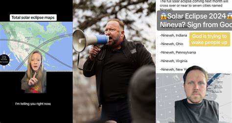 Solar eclipse triggers onslaught of conspiracy theories across social media - Yahoo! Voices