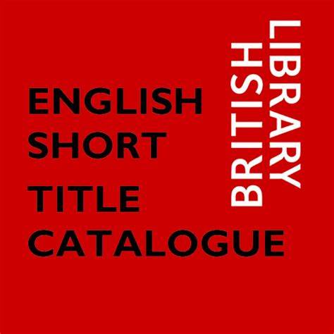English Short Title Catalog