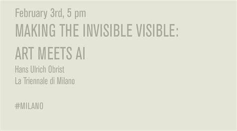 Making the invisible visible: Art meets AI