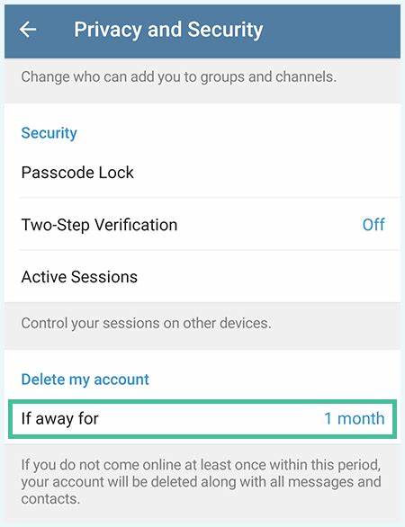 How to delete a Telegram account to protect your privacy