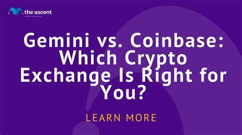 Gemini vs. Coinbase: Which Crypto Exchange Is Right for You? - The Motley Fool