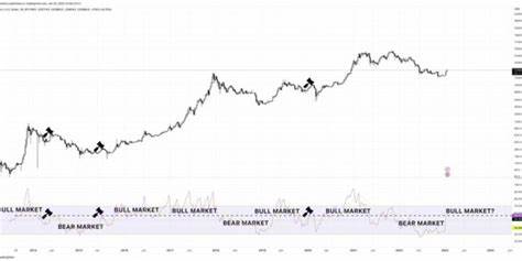 Bitcoin Weekly RSI Reaches Line Between Bear & Bull Market - NewsBTC