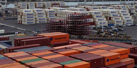 What a plunge in shipping traffic from China says about tariffs, stocks and the economy