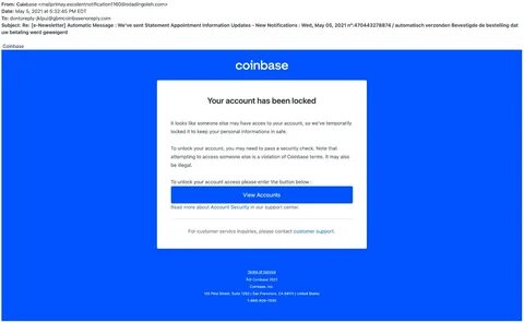 Have You Been Hit by the Coinbase Email Scam? - MUO - MakeUseOf