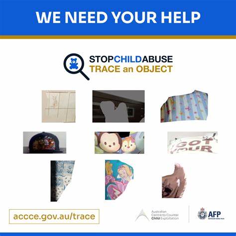 Trace an object – help prevent child abuse