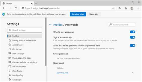 Microsoft ends Authenticator password autofill, moves users to Edge