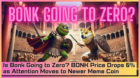 Is Bonk Going to Zero? BONK Price Drops 6% as Attention Moves to Newer Meme Coin - Cryptonews