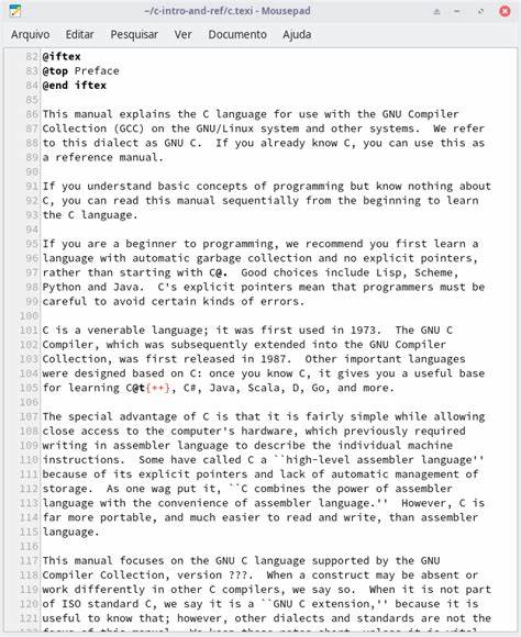 GNU C Language Introduction and Reference Manual