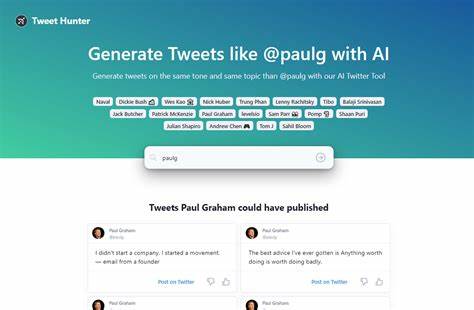 AutoTweet: Use AI to generate engaging and personalised tweets