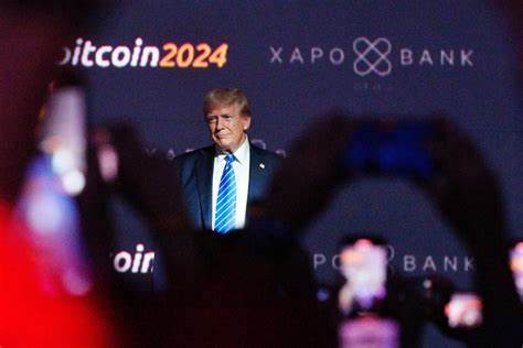 Trump pledges national Bitcoin stockpile, to make U.S. 'crypto capital of the planet' - Tennessean