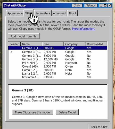 Show HN: Clippy, 90s UI for local LLMs