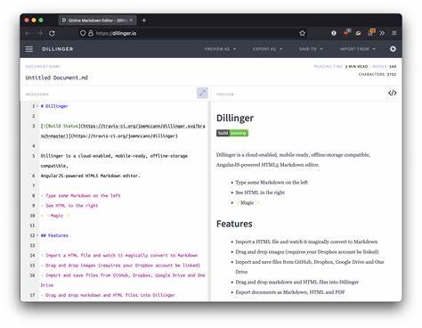 We based our new website on Markdown
