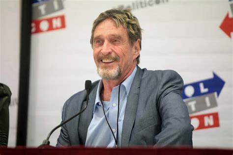 John McAfee: The US Has No Control Over Bitcoin, BTC Price Will Surge in a Week - CryptoPotato