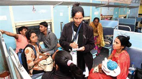 Indian railways find a clever way to stop people from traveling without tickets