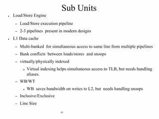 Load-Store Conflicts