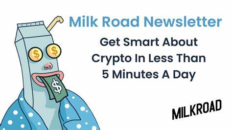 Milk Road's Humorous Take on Cryptocurrency Portfolio Monitoring