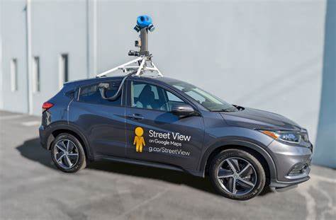 A Google Street View Car: A Celebrity on Wheels