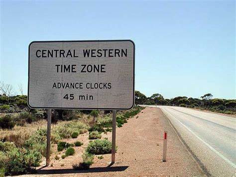 UTC+08:45 (Australian Central Western Timezone)