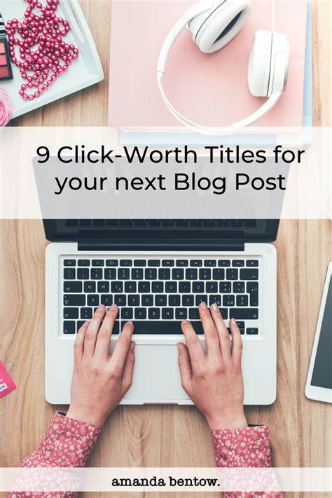 How to title your blog post or whatever: Choose a classifier