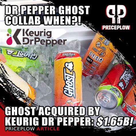 Ghost energy drinks drive sales boost at Keurig Dr Pepper