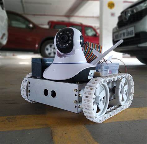 Neat little open source web controlled camera bot
