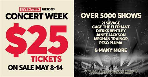 Live Nation Says It Is on Track for Record Summer Concert Season