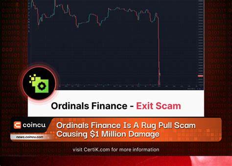 Ordinals Finance carries out $1M exit scam - CryptoSlate