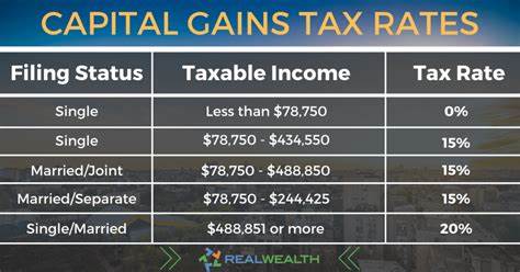 Capital Gains Tax on Real Estate and Home Sales