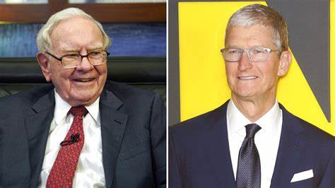 Warren Buffett hails Tim Cook for making Berkshire more money than he has — after selling two-thirds of his Apple stake