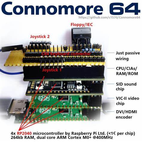 Connomore64: Cycle exact emulation of the C64 using parallel microcontrollers