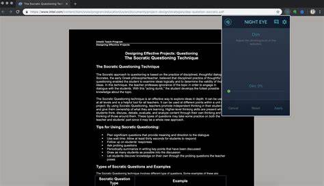 Dark Mode PDF Reader with Note Taking