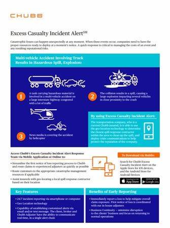 Chubb, Zurich, National Indemnity unveil excess casualty coverage