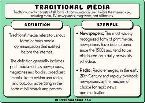 All Is Not Lost for Traditional Media