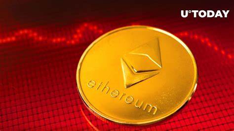 Ethereum (ETH) Collapses 15% in Five Minutes - U.Today