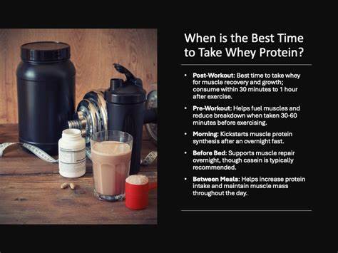 Time to Take Whey Protein for Optimal Results