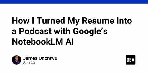 I Turned My Resume into a Podcast [video]