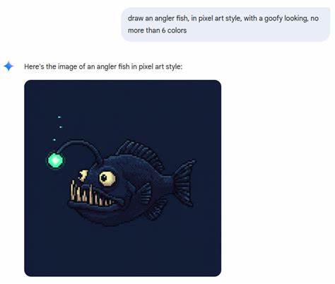Creating a machine-embroidery angler fish with a blinking LED
