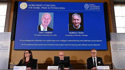 Physik-Nobelpreis für Hopfield und "KI-Godfather" Hinton