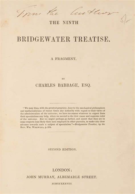 Ninth Bridgewater Treatise