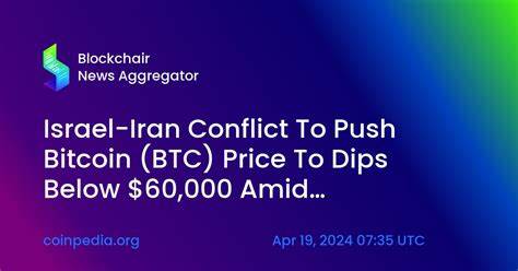Geopolitical Crisis Shakes Bitcoin: Israeli-Iranian Conflict Could Push BTC to 55k - Crypto News Flash