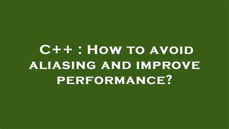 Using C++ type aliasing to avoid the ODR problem with conditional compilation