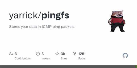 pingfs: A filesystem where data is stored in ICMP Echo packets
