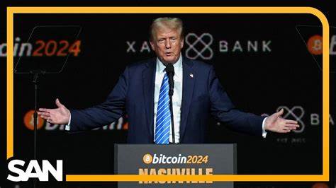 Here are Trump’s 7 cryptocurrency promises made at Bitcoin Conference - Straight Arrow News
