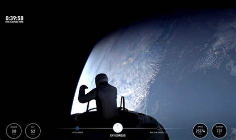 Tech billionaire makes history with first 'private' spacewalk