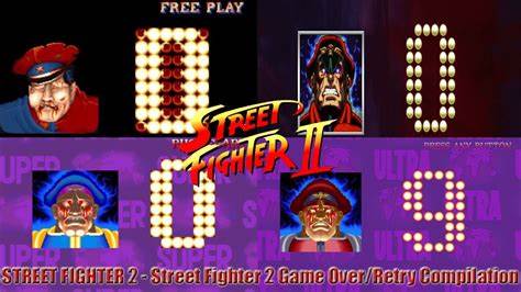 Street Fighter II – AI generated Game Over/Continue, retry screen [video]