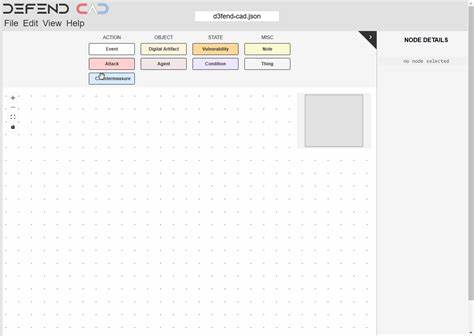 How to Build D3FEND Graphs with D3FEND CAD
