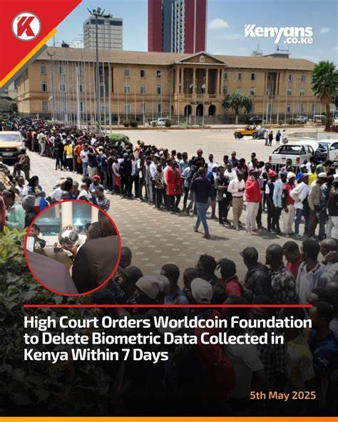 Kenya Court Orders Worldcoin to Delete Data and Stop Biometric Collection