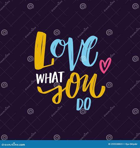 Love what you do ️‍
